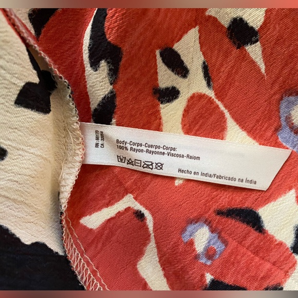 Free People One Hand 🤚 Painted Baby Doll Dress Size XS - Picture 6 of 15